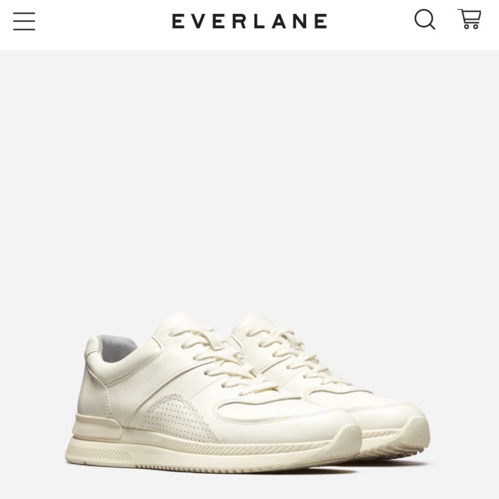 EVERLANE The Trainer in Off White